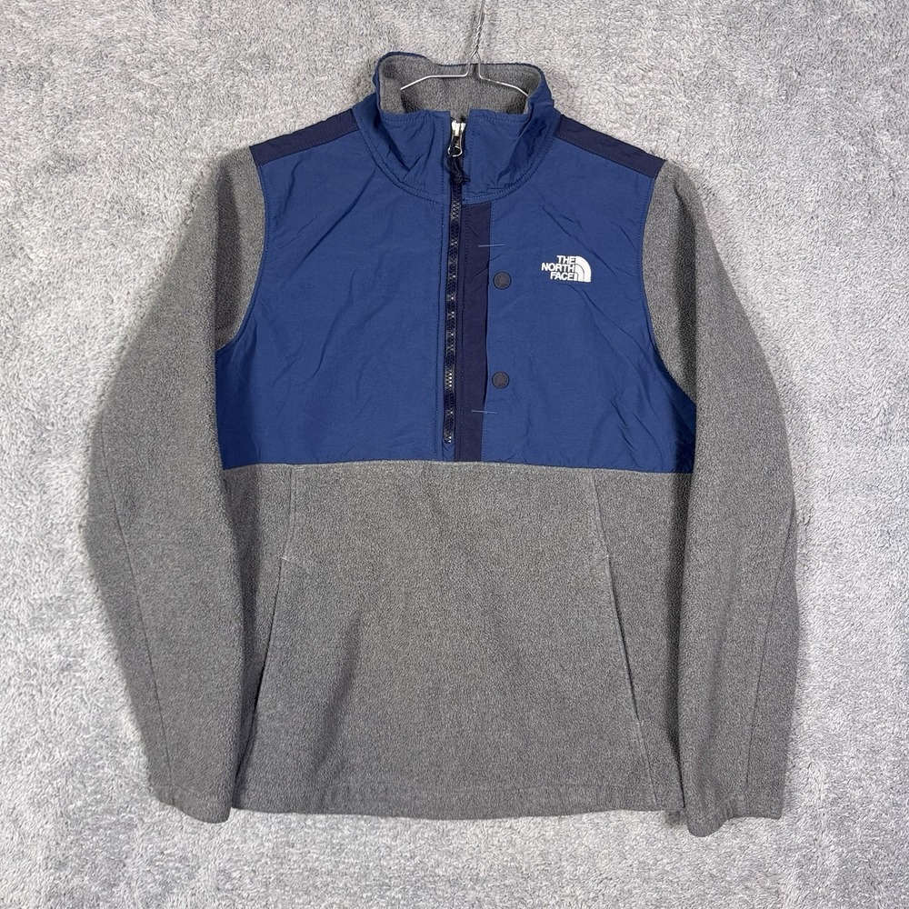 North Face Denali Jacket Womens M 1/2 Zip Fleece Pullover Tech Anorak Heavy